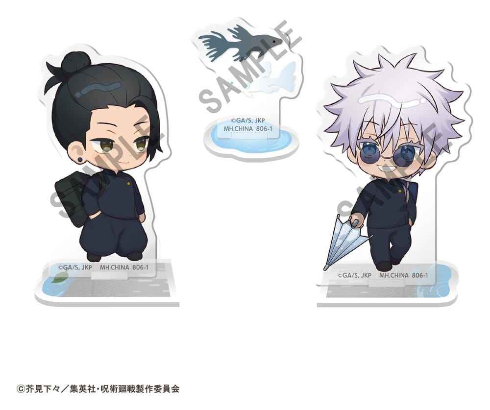 Jujutsu Kaisen Buddycolle Akrylställ 5-årsjubileum A Suguru Geto & Satoru Gojo (Dold Inventarie/Förtidig Dödsversion) 10 cm