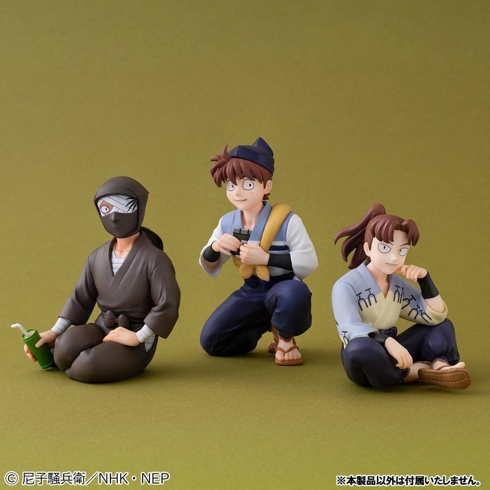 Nintama Rantaro G.E.M. Series PVC-figur Doi Sensei handstorlek 11 cm
