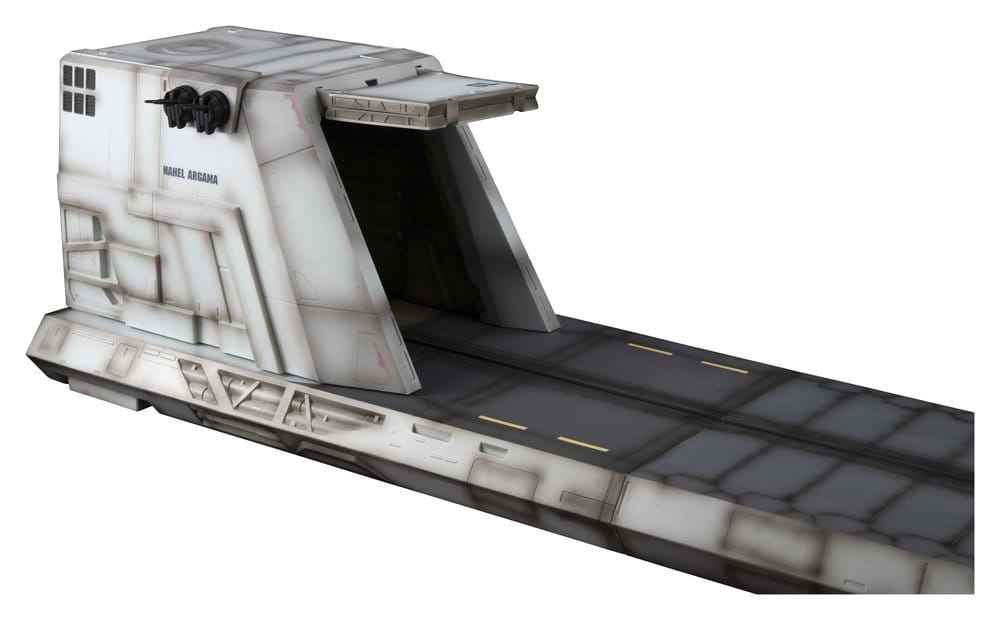 Gundam Unicorn Realistisk Modellsserie Diorama 1/144 Skala Nahel Argama Katapultdäck (UC ver.) 138 cm