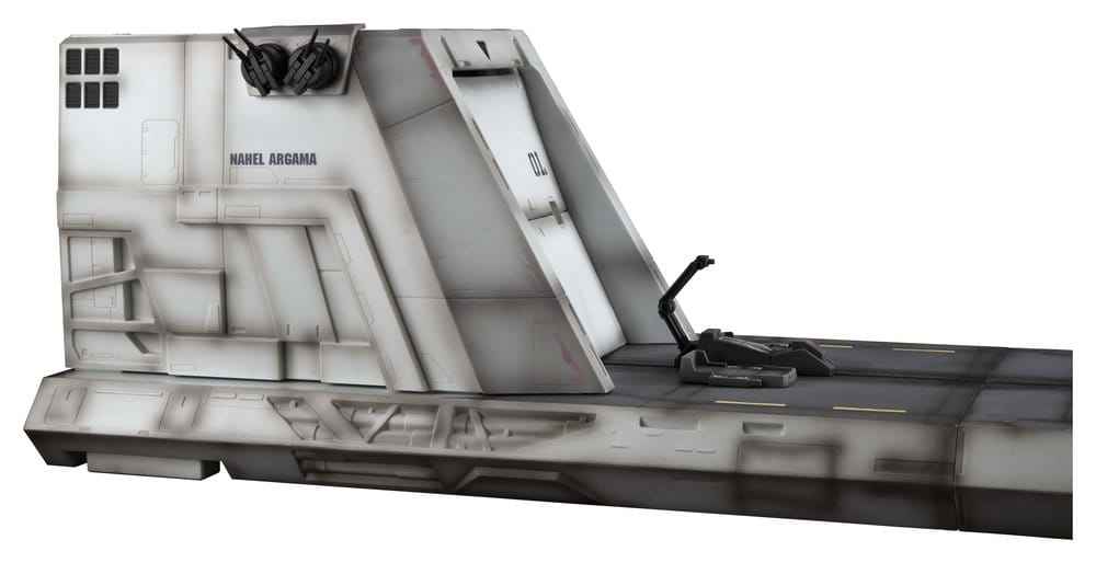 Gundam Unicorn Realistisk Modellsserie Diorama 1/144 Skala Nahel Argama Katapultdäck (UC ver.) 138 cm