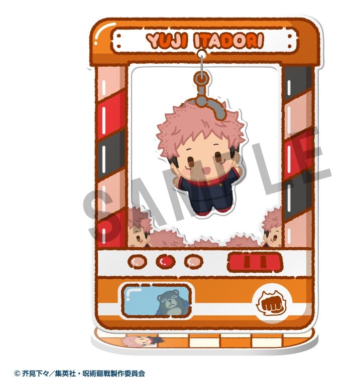 Jujutsu Kaisen Chara Catcher Akrylfigur Anime 5-årsjubileum 9 cm Blind Box Urval (8)
