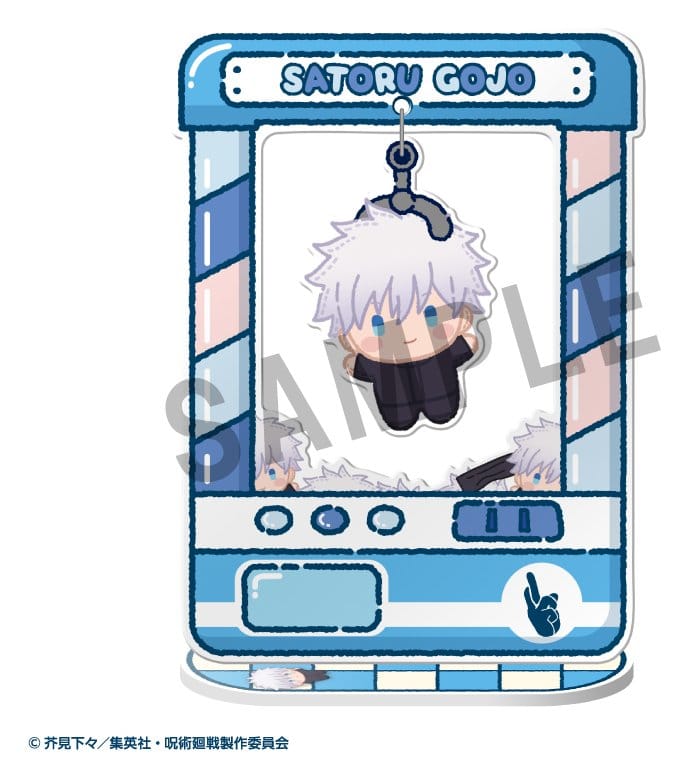 Jujutsu Kaisen Chara Catcher Akrylfigur Anime 5-årsjubileum 9 cm Blind Box Urval (8)