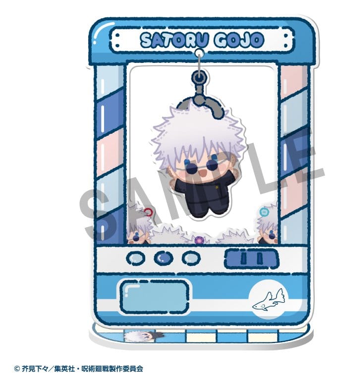 Jujutsu Kaisen Chara Catcher Akrylfigur Anime 5-årsjubileum 9 cm Blind Box Urval (8)