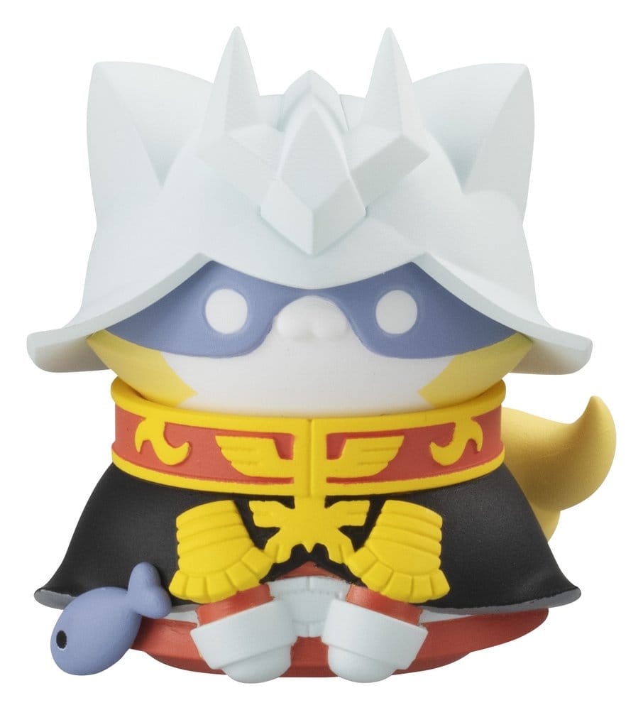 Gundam Mega Cat Projekt Mini Figurer Nyandam Vi Är Principality of Zeon! Blindbox Sortiment (8) (Upprepning)