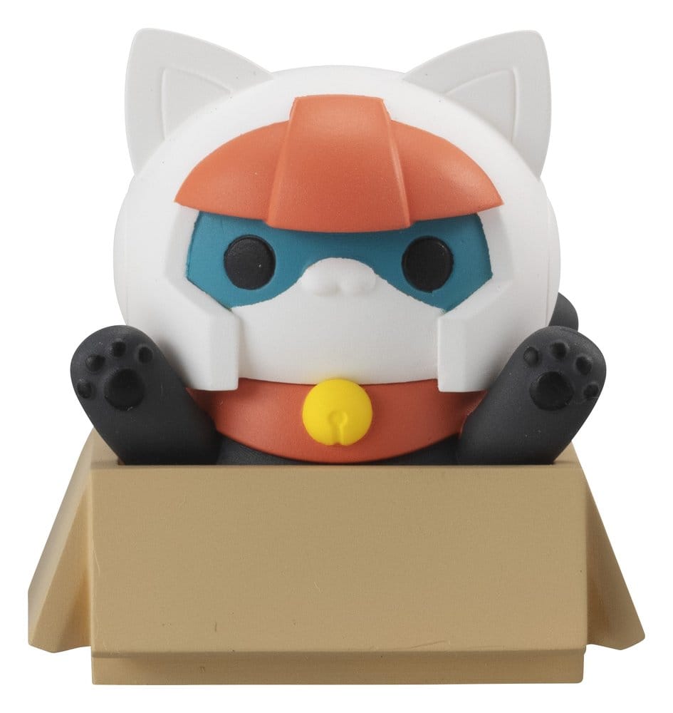 Gundam Mega Cat Project Mini Figurer Nyandam Vi är Jordens Federationsstyrkor! Blind Box Sortiment (8) (Upprepning)