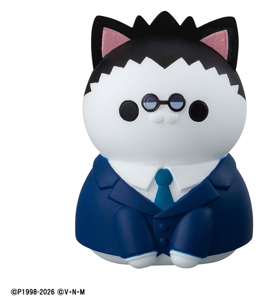 Hunter x Hunter Mega Cat Project Minifigurer Nyanter x Nyanter Hunter x Cat 3 cm Döljd Box Sortiment (8)