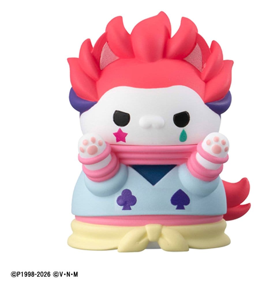 Hunter x Hunter Mega Cat Project Minifigurer Nyanter x Nyanter Hunter x Cat 3 cm Döljd Box Sortiment (8)