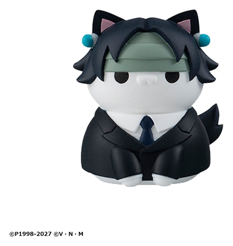 Hunter x Hunter Mega Cat Project minifigurer Nyanter x Nyanter the Phantom Troupe x Cat 3 cm Blind Box Display (8)