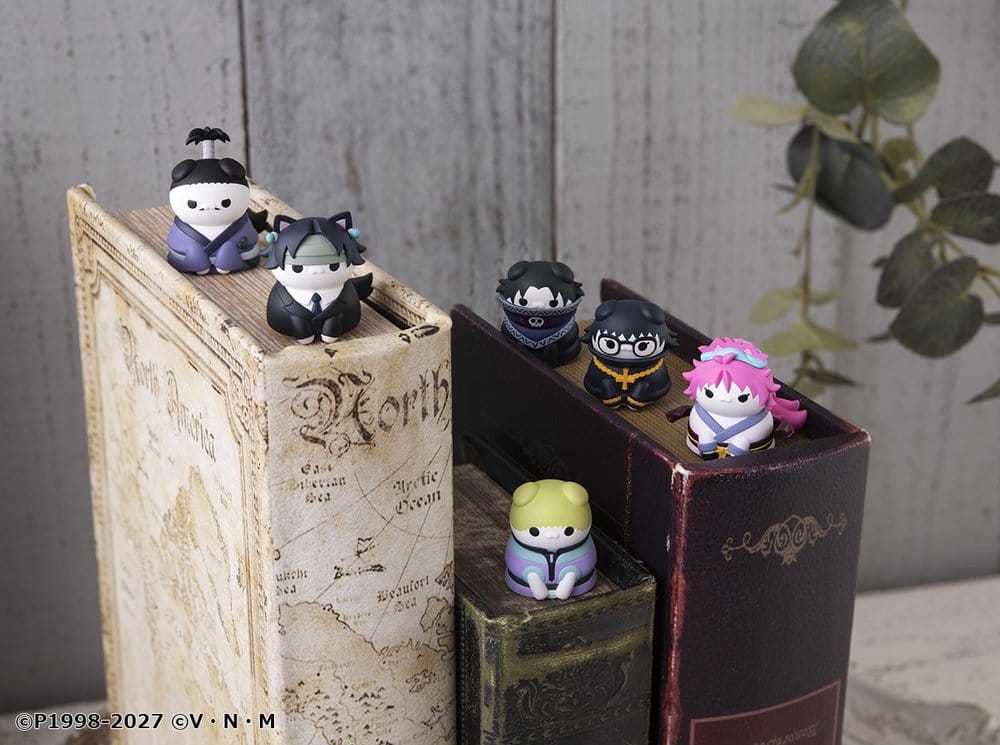 Hunter x Hunter Mega Cat Project minifigurer Nyanter x Nyanter the Phantom Troupe x Cat 3 cm Blind Box Display (8)