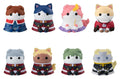 Mobile Suit Gundam SEED Mega Cat Project Mini Figurset Nyandam SEED Katter i Förklädnad Blindbox Display (8)