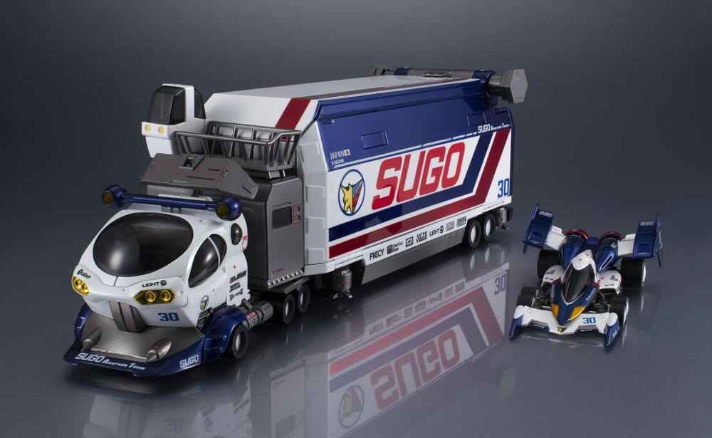 Future GPX Cyber Formula Samlingsfordon 2-pack Sugolegerd 10V5000 & Super Asurada 01 Circuit-läge -Heritage Edition- DX 22 cm (med present)