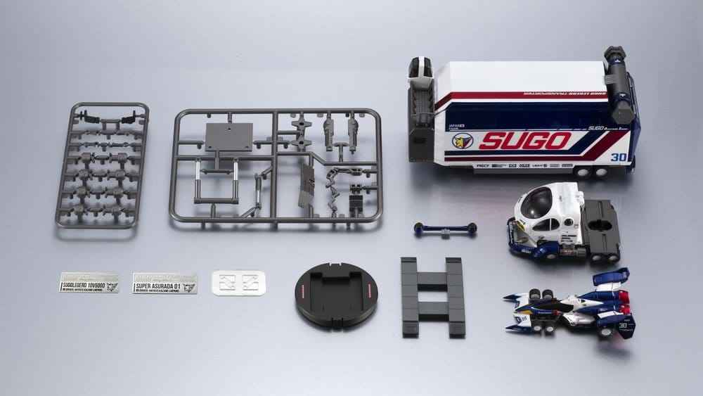Future GPX Cyber Formula Samlingsfordon 2-pack Sugolegerd 10V5000 & Super Asurada 01 Circuit-läge -Heritage Edition- DX 22 cm (med present)