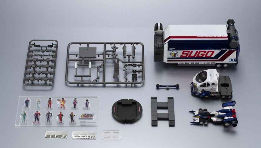 Future GPX Cyber Formula Samlingsfordon 2-pack Sugolegerd 10V5000 & Super Asurada 01 Circuit-läge -Heritage Edition- DX 22 cm (med present)