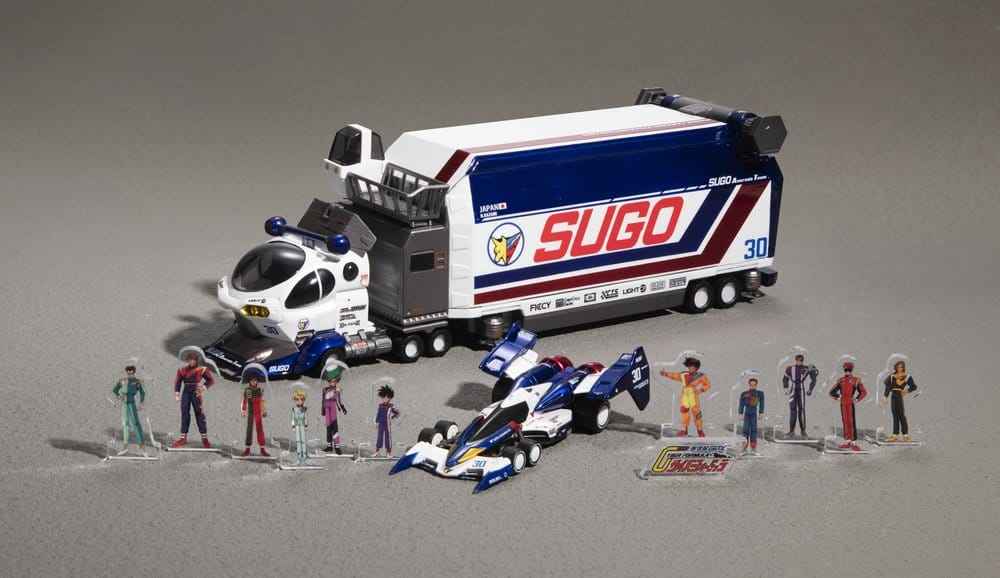 Future GPX Cyber Formula Samlingsfordon 2-pack Sugolegerd 10V5000 & Super Asurada 01 Circuit-läge -Heritage Edition- DX 22 cm (med present)