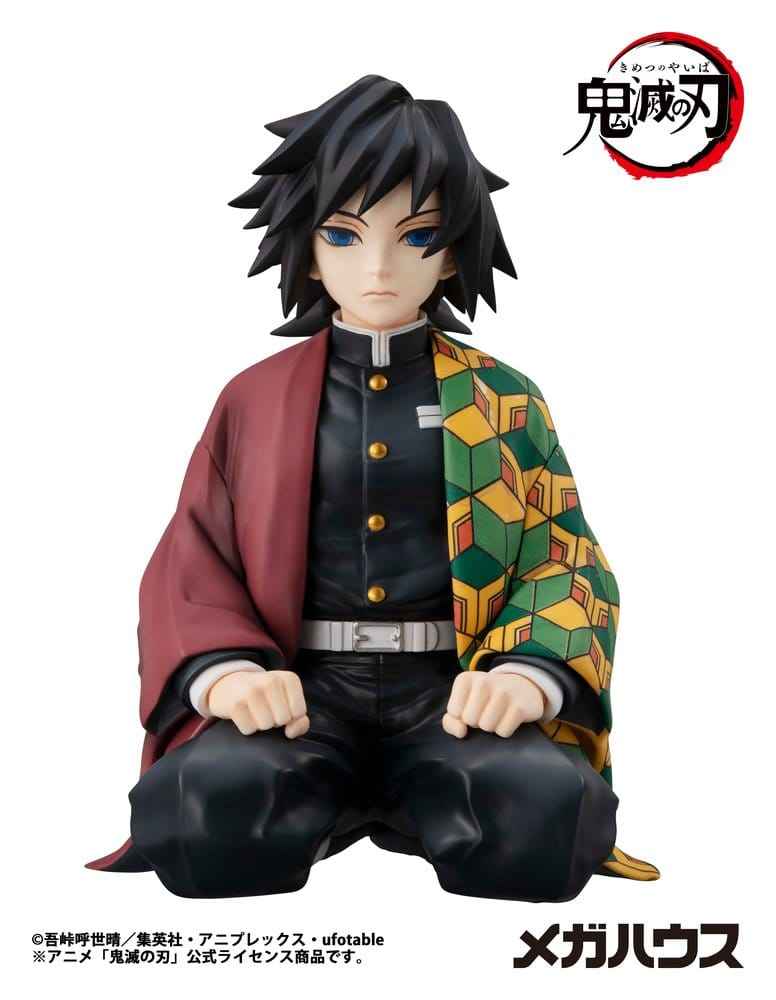 Demon Slayer: Kimetsu no Yaiba G.E.M.-serie PVC-figur Giyu-san Handstorlek 9 cm (Upprepad utgåva)