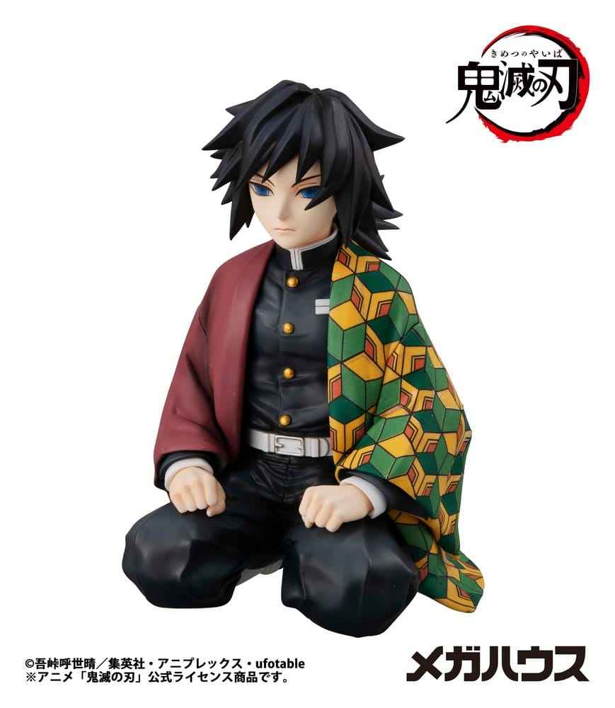 Demon Slayer: Kimetsu no Yaiba G.E.M.-serie PVC-figur Giyu-san Handstorlek 9 cm (Upprepad utgåva)