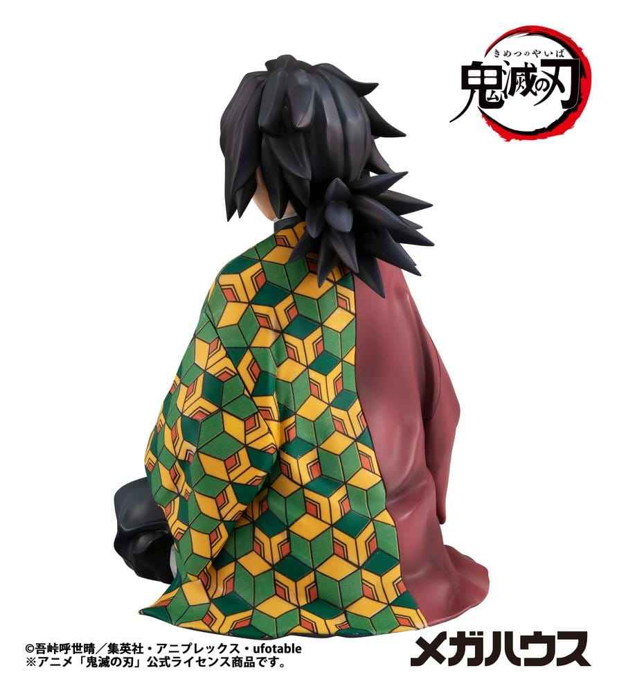 Demon Slayer: Kimetsu no Yaiba G.E.M.-serie PVC-figur Giyu-san Handstorlek 9 cm (Upprepad utgåva)