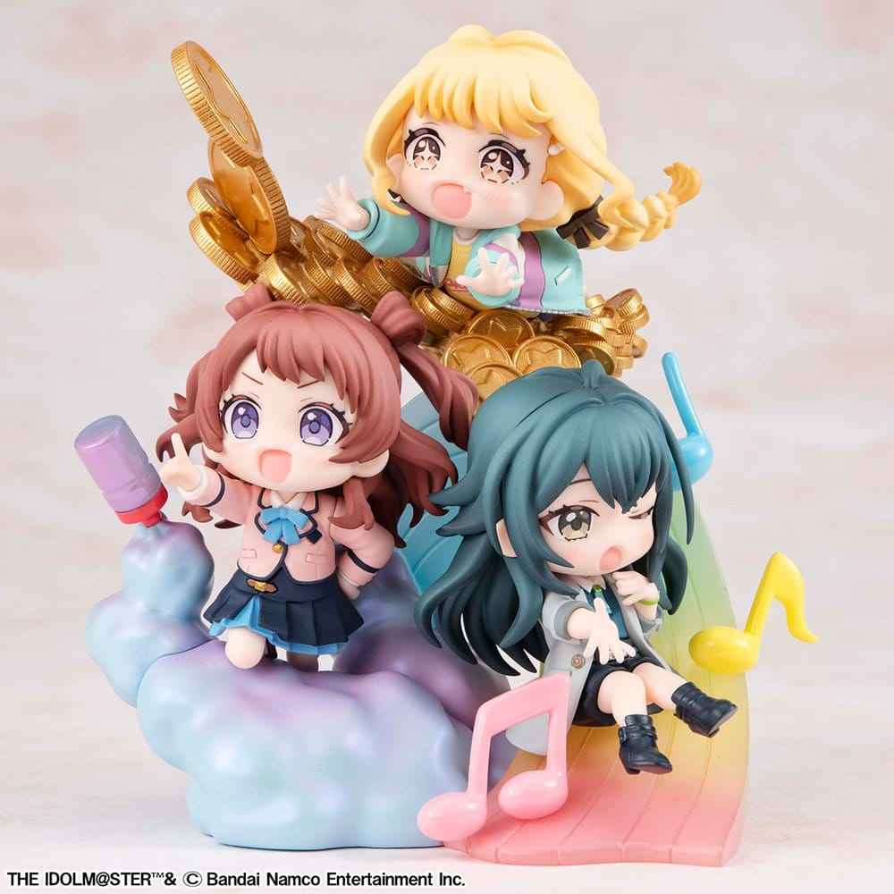 Gakuen Idolmaster FigUnity PVC-figur 10 cm (med gåva)