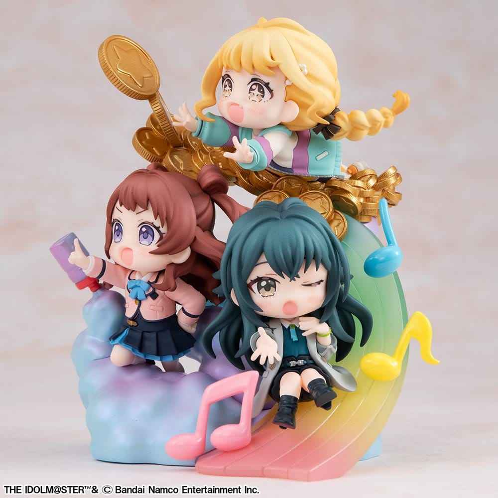 Gakuen Idolmaster FigUnity PVC-figur 10 cm (med gåva)