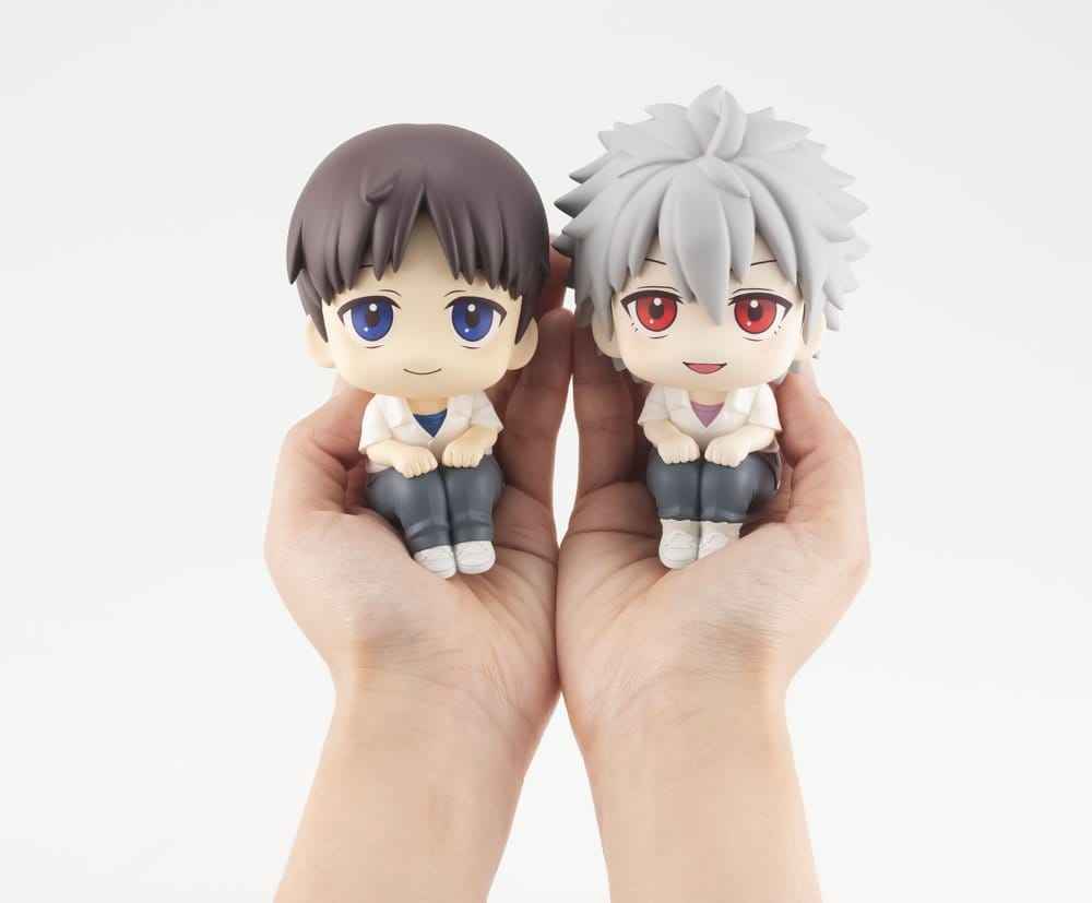 Evangelion: 3.0+1.0 Thrice Upon a Time Look Up PVC-figur Shinji Ikari 11 cm (Upplaga)