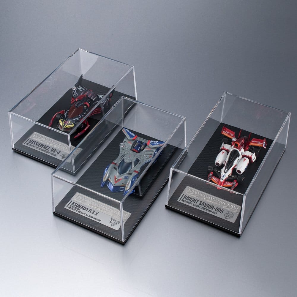 Future GPX Cyber Formula Cyber Formula Kollektion -Heritage Edition- Fordonset 3-Pack Asurada G.S.X Aero Mode & Knight Savior 005 & Missionel VR-4