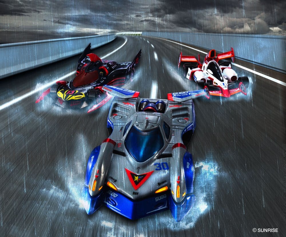 Future GPX Cyber Formula Cyber Formula Kollektion -Heritage Edition- Fordonset 3-Pack Asurada G.S.X Aero Mode & Knight Savior 005 & Missionel VR-4