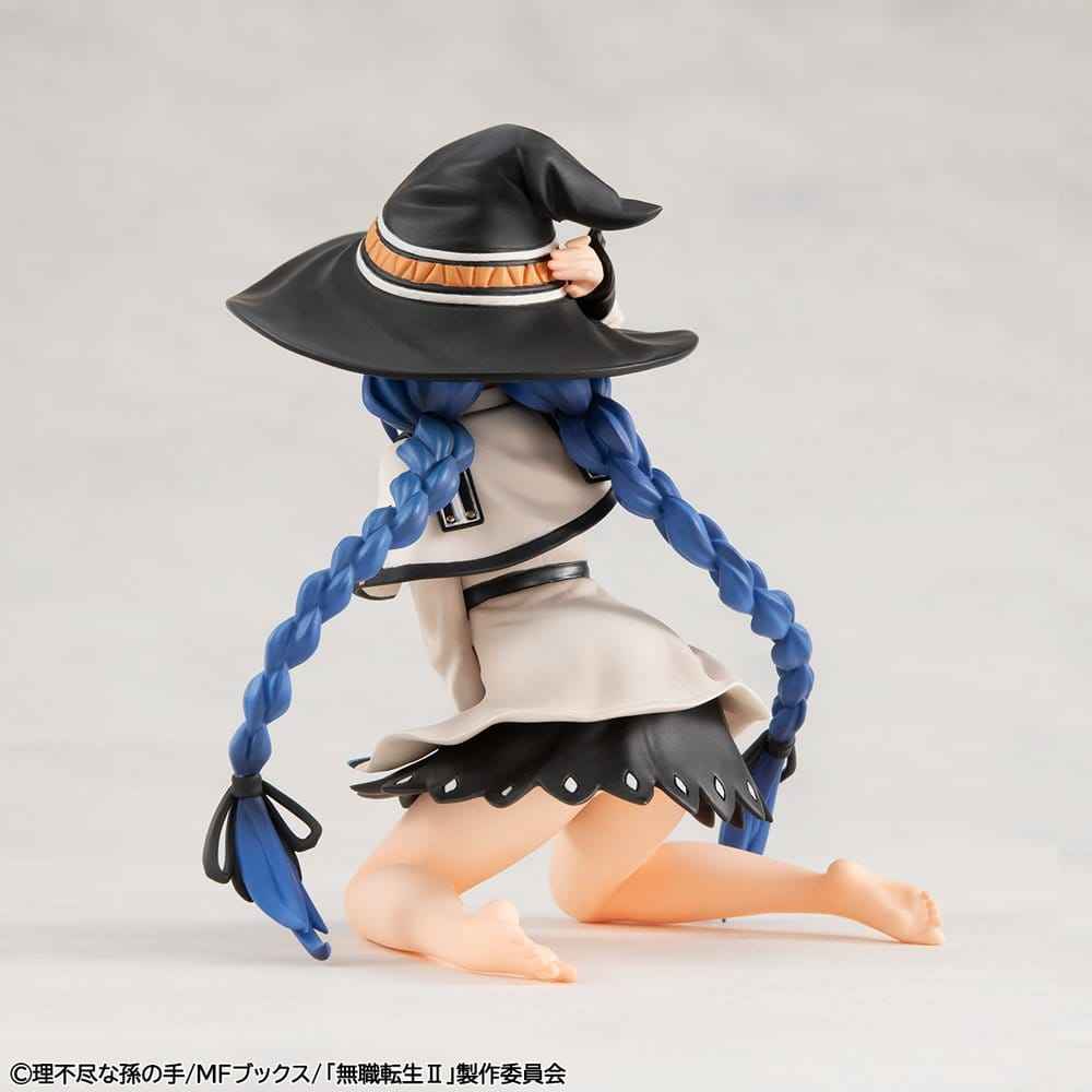 Mushoku Tensei: Jobless Reincarnation Melty Princess PVC-figur Roxy barfota version, handflatsstorlek 10 cm