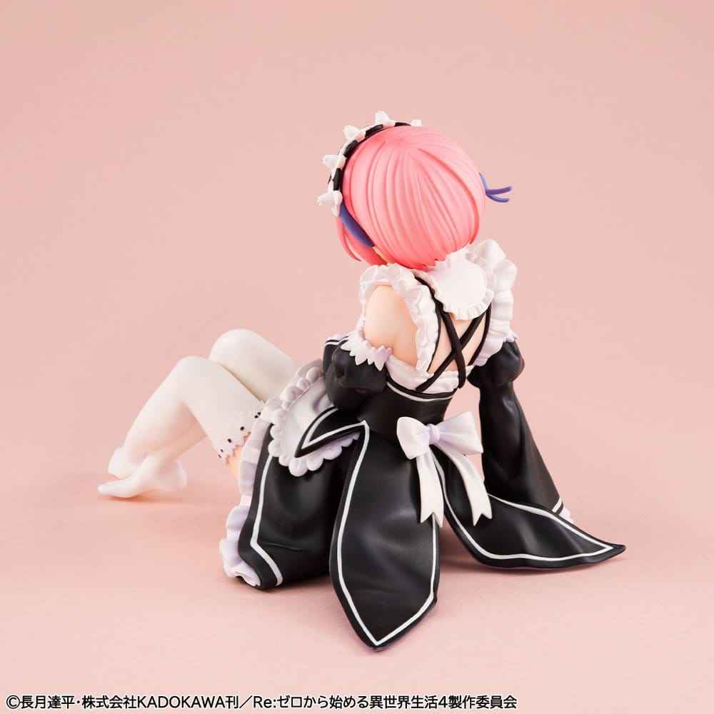 Re:Zero Melty Princess PVC-figur Ram Palm Storlek 9 cm