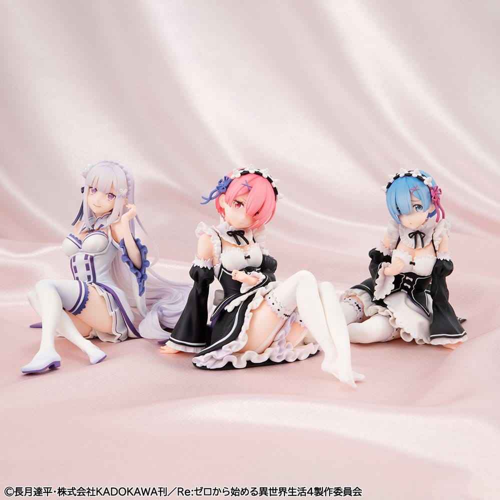 Re:Zero Melty Princess PVC-figur Ram Palm Storlek 9 cm