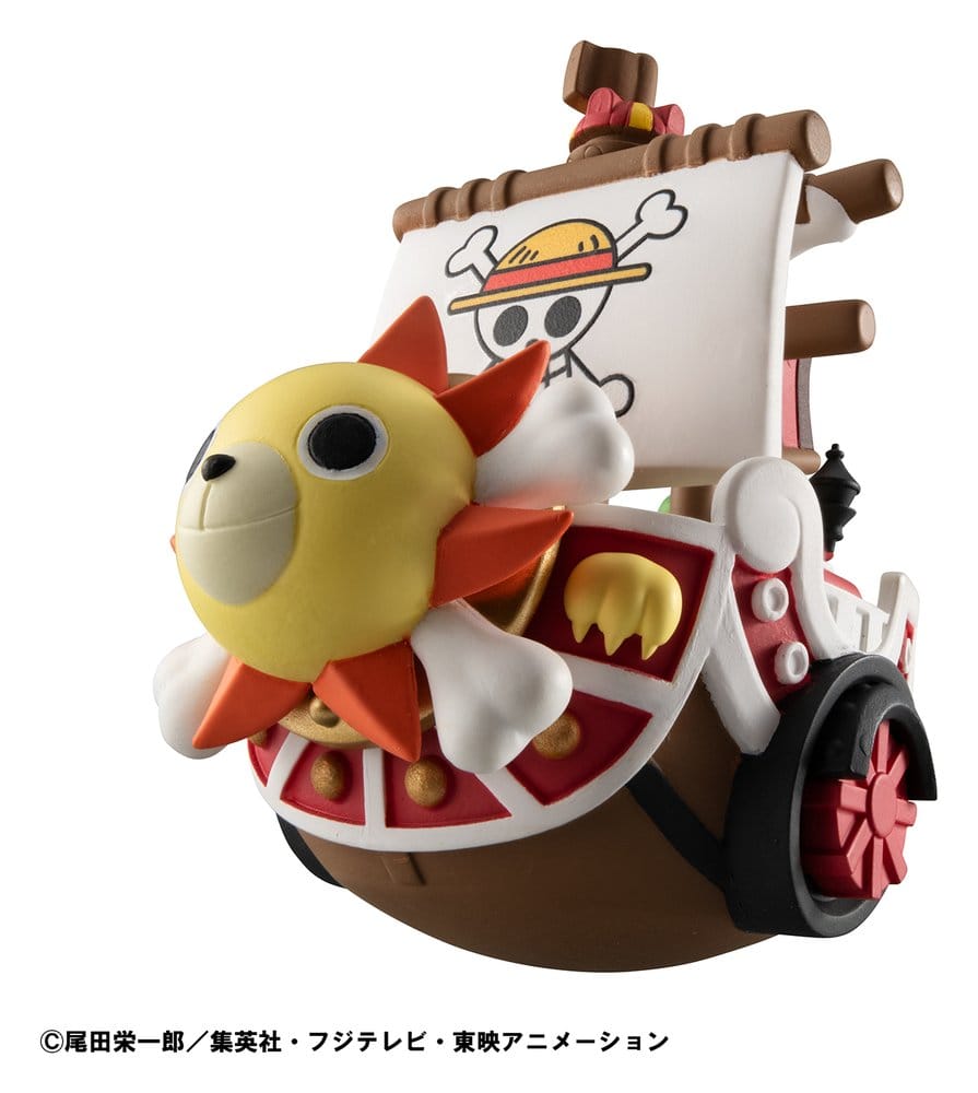 One Piece YuraColle Serie Grand Line Collection Vol.3 Mini-figurer 6 cm Blindbox, Display (6 stycken)