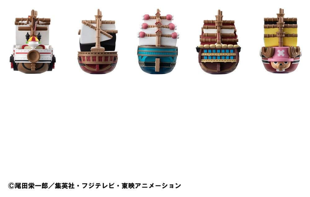 One Piece YuraColle Serie Grand Line Collection Vol.3 Mini-figurer 6 cm Blindbox, Display (6 stycken)