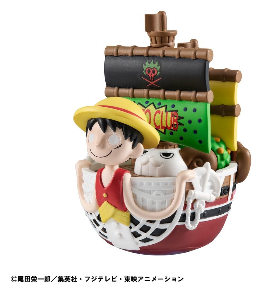 One Piece YuraColle-serien Miniatyrfigurer Grand Line Collection Set Vol. 3, 6 cm