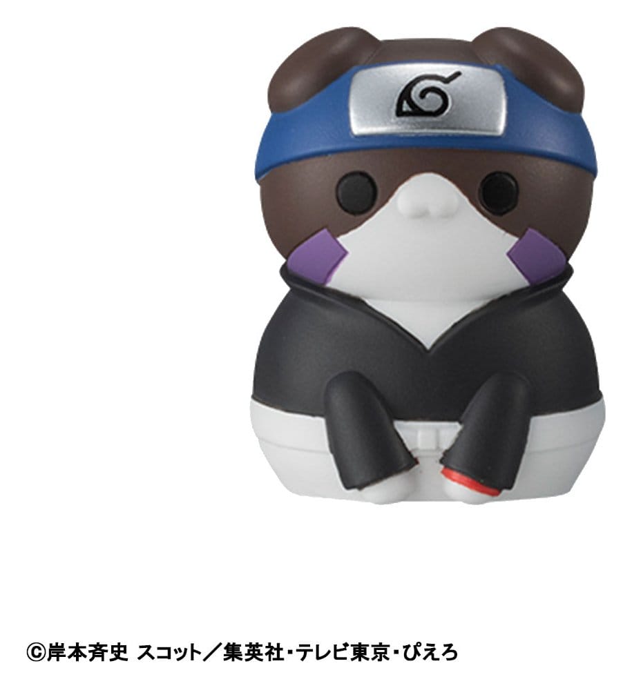 Naruto Shippuden Mega Cat Project Nyaruto! En gång i Konoha by Miniatyrfigurer 3 cm Blindbox Display (8) (Repetition)