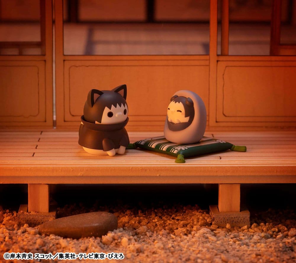 Naruto Shippuden Mega Cat Project Nyaruto! En gång i Konoha by Miniatyrfigurer 3 cm Blindbox Display (8) (Repetition)