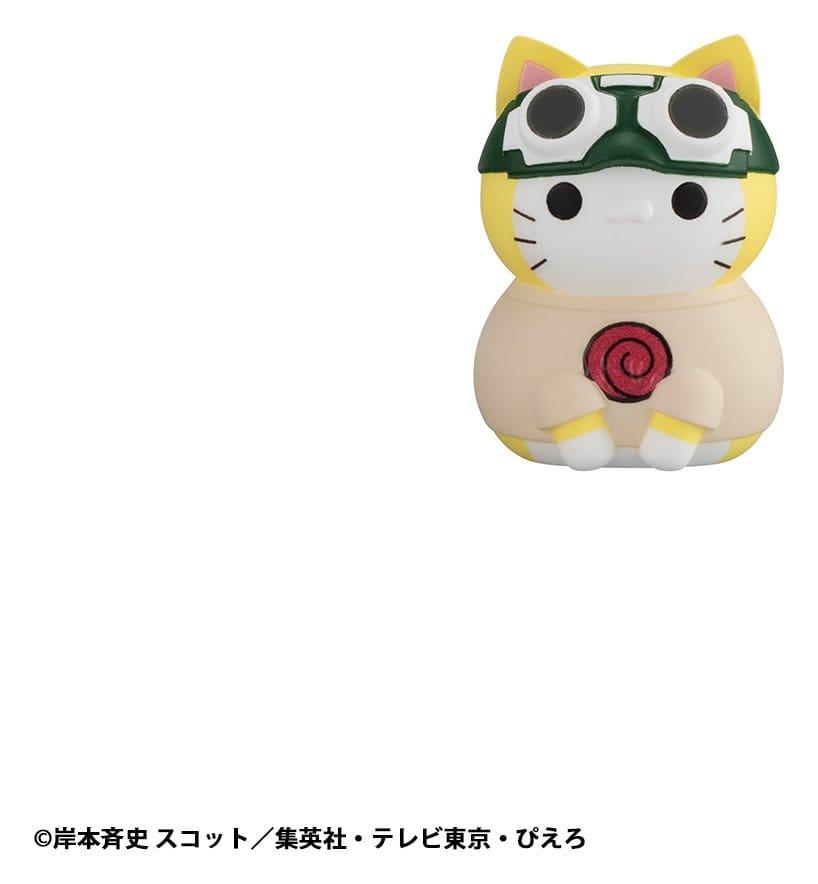 Naruto Shippuden Mega Cat Project Nyaruto! Mini Figures The bond between master and disciple ver. Blind Box Assortment (8) (Repeat)