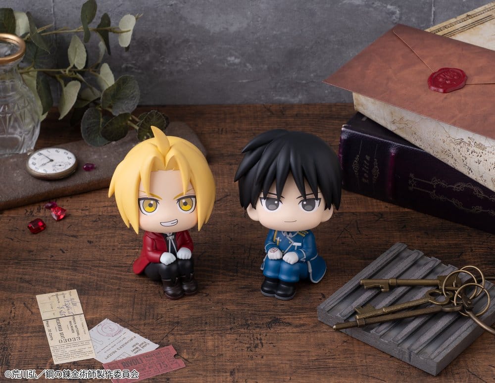 Fullmetal Alchemist Look Up PVC-figurer 2-pack Edward Elric & Roy Mustang 11 cm (med gåva)