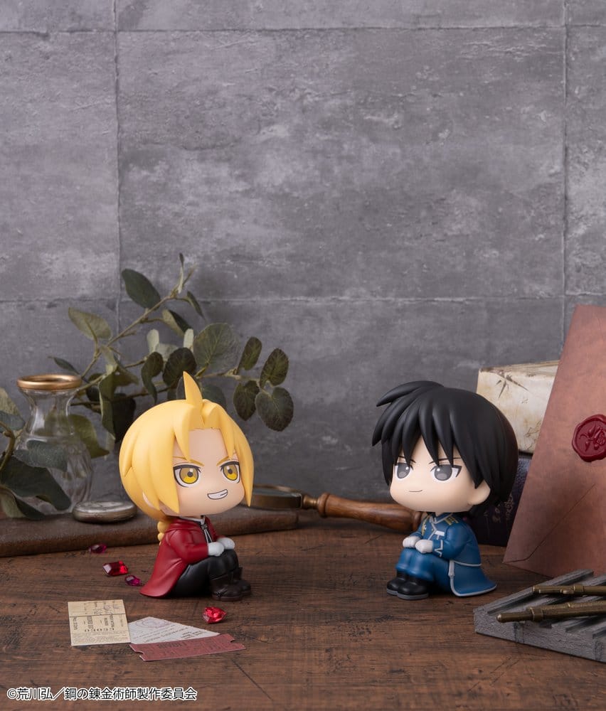 Fullmetal Alchemist Look Up PVC-figurer 2-pack Edward Elric & Roy Mustang 11 cm (med gåva)