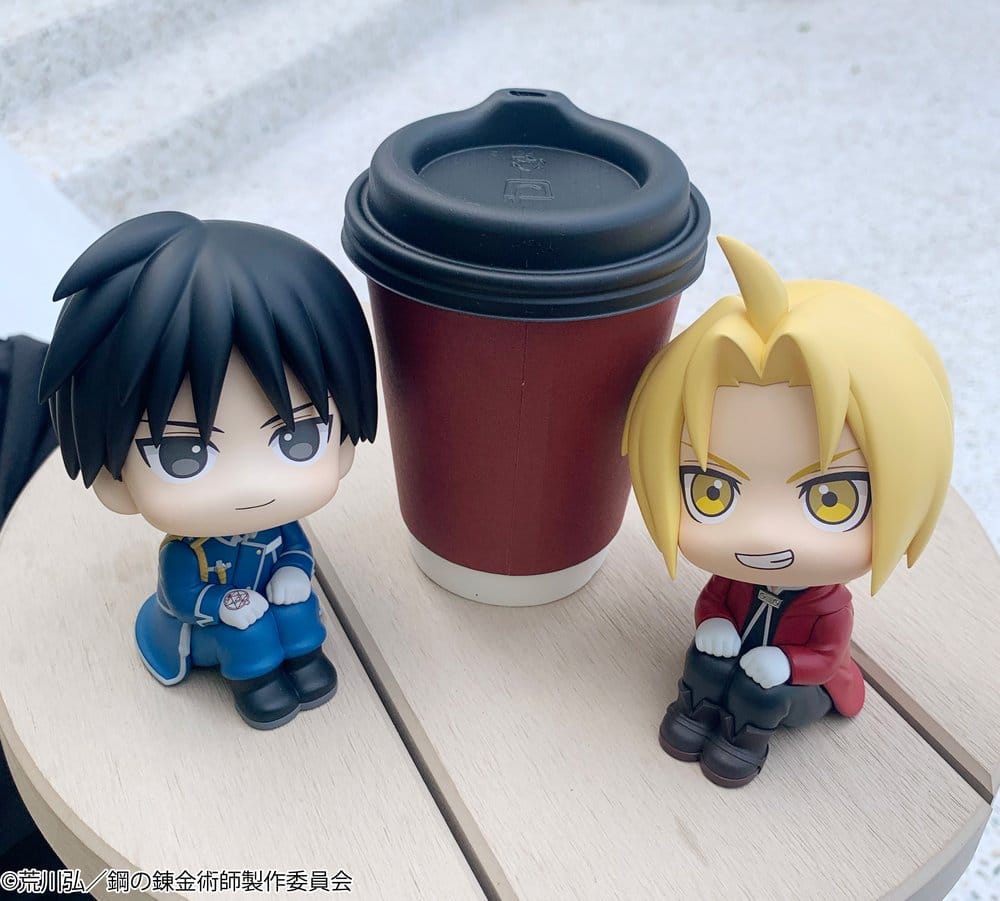 Fullmetal Alchemist Look Up PVC-figurer 2-pack Edward Elric & Roy Mustang 11 cm (med gåva)