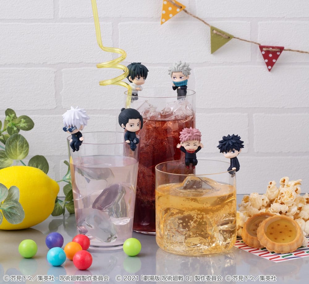 Jujutsu Kaisen Ochatomo Series Minifigurer Anime 5-årsjubileums Blind Box Sortiment (6)