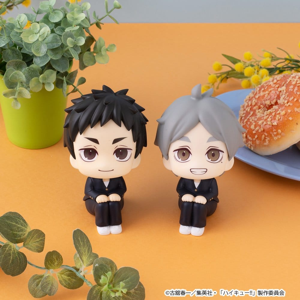 Haikyu!! Look Up PVC-figurer 2-pack Daichi Sawamura & Koushi Sugawara 11 cm (med gåva)