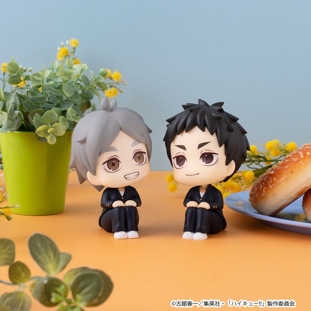 Haikyu!! Look Up PVC-figurer 2-pack Daichi Sawamura & Koushi Sugawara 11 cm (med gåva)