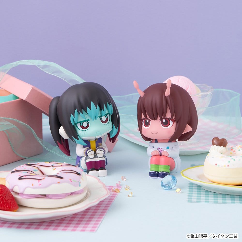 Milky Tunnelbanan Titta Upp PVC Figur The Galactic Limited Express Chiharu 11 cm