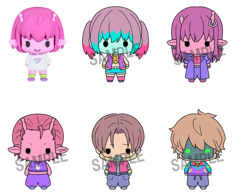 Milky Subway Chokorin Collection Miniatyrfigurer Den Galaktiska Snabbexpressen Blindbox Sortiment (6)