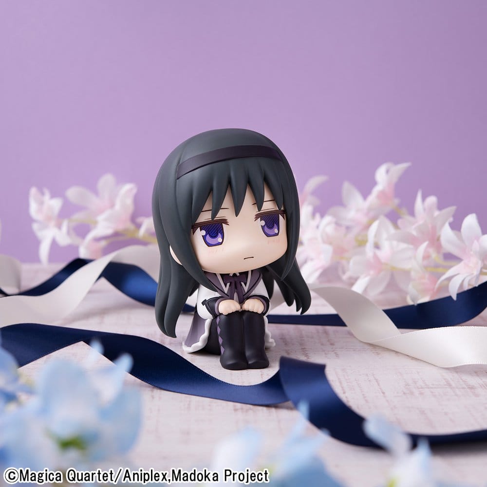Puella Magi Madoka Magica Look Up PVC-figurer 2-pack Madoka Kaname & Homura Akemi 11 cm (med present)