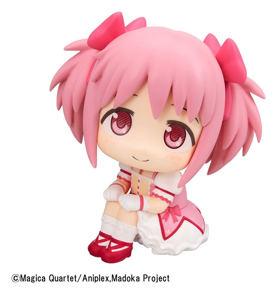 Puella Magi Madoka Magica Look Up PVC-figurer 2-pack Madoka Kaname & Homura Akemi 11 cm (med present)