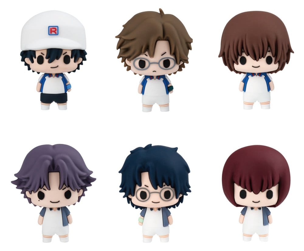 The New Prince of Tennis Chokorin Collection Mini-figurer Vol. 1 5 cm Blind Box Display (6)
