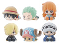 One Piece Nuippo Slumpmässiga Minifigurer i Blind Box, 6 cm, Set om 6