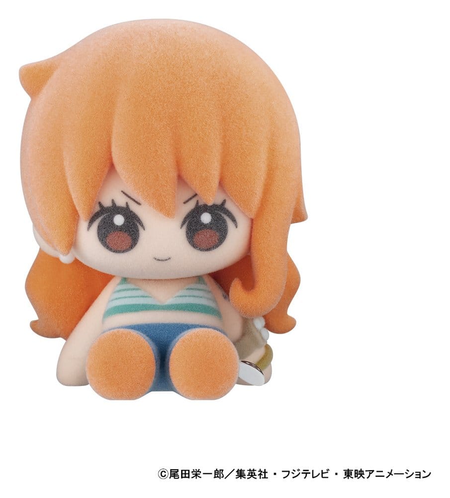 One Piece Nuippo Slumpmässiga Minifigurer i Blind Box, 6 cm, Set om 6