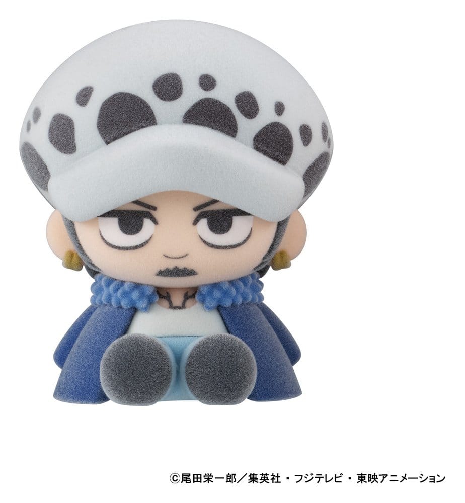 One Piece Nuippo Slumpmässiga Minifigurer i Blind Box, 6 cm, Set om 6