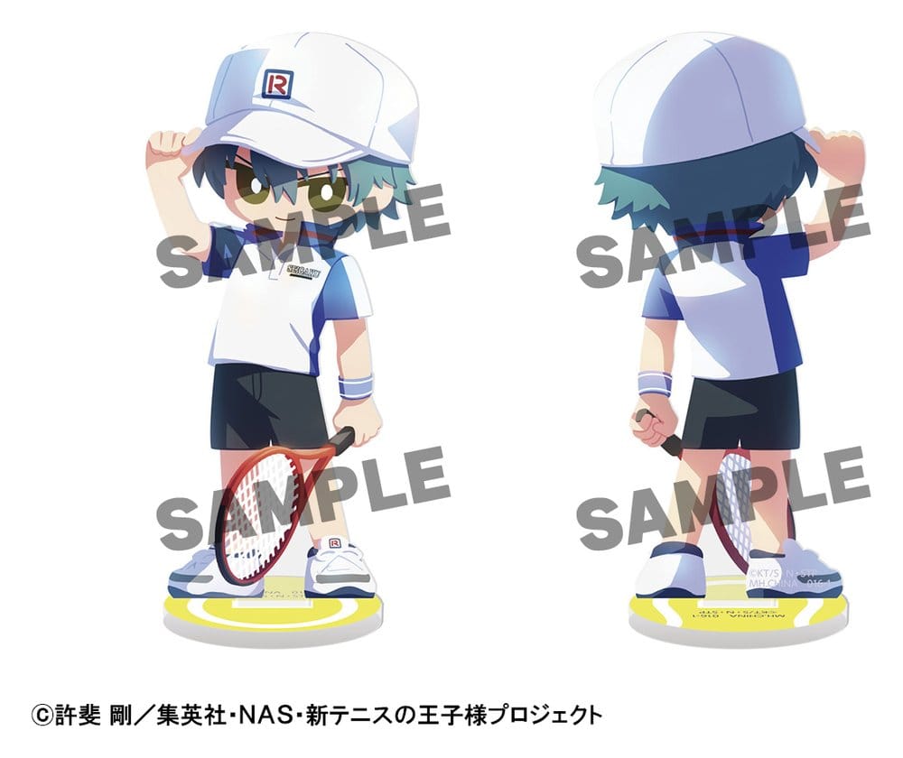 The New Prince of Tennis Irusta Mini Figurer Vol.1 8 cm Blind Box, Display (6 stycken)